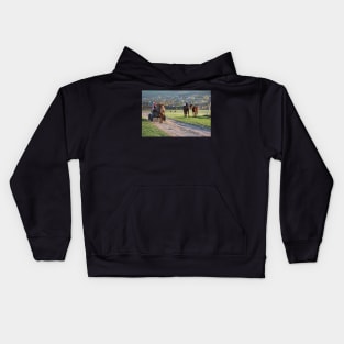 Rural Rush-hour Moldova Kids Hoodie